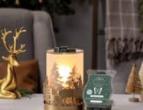 Scentsy Warmer and Scent of the month for December